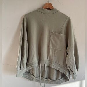 Nap Loungwear Olive Green Sweatshirt - Medium